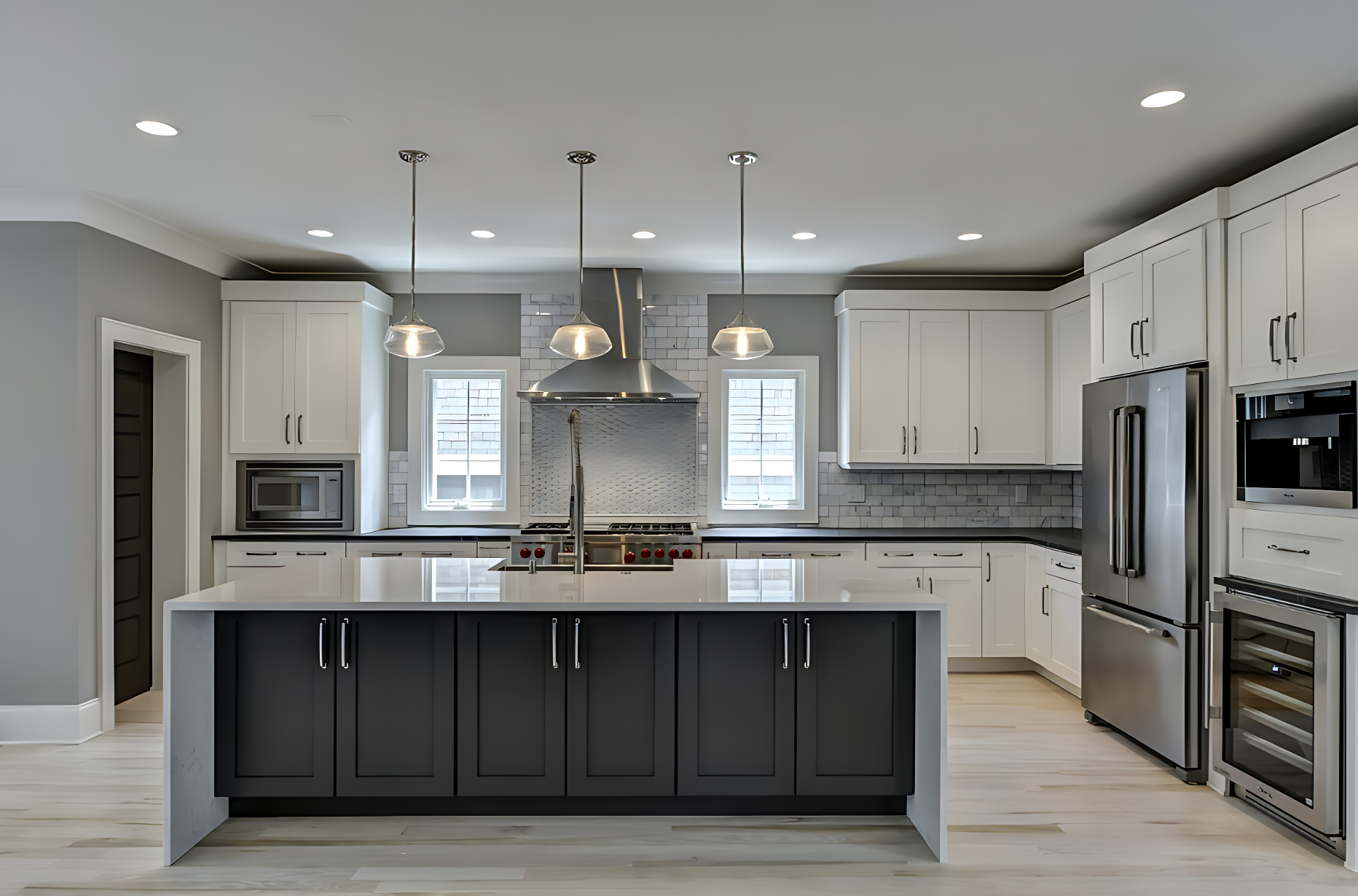 Island Kitchen Interior